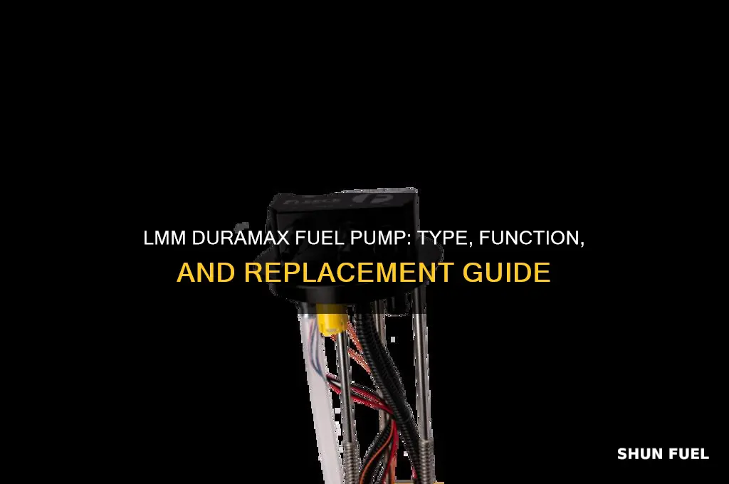 what fuel pump does a lmm duramax have