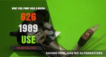1989 Mazda 626 Fuel Pump Guide: Type and Compatibility