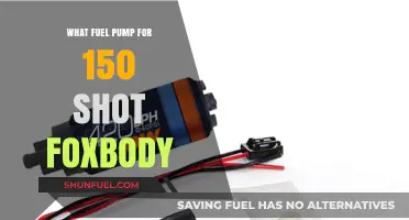 Best Fuel Pump for 150 Shot Foxbody Mustang Upgrades