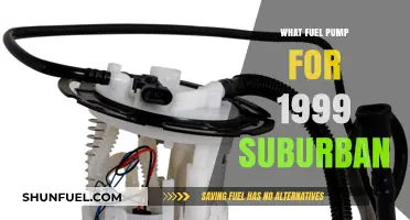 Choosing the Right Fuel Pump for Your 1999 Suburban