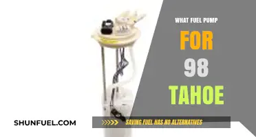 Choosing the Right Fuel Pump for Your 1998 Tahoe