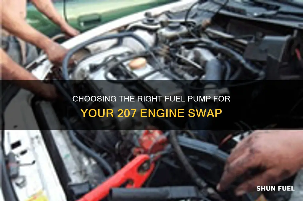 what fuel pump for a 207 swap