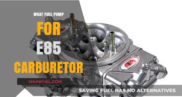 Best Fuel Pump Options for E85 Carburetor Upgrades and Performance