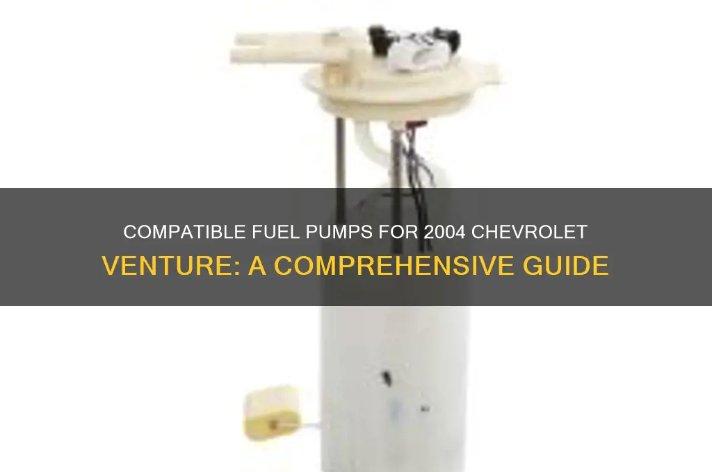 what fuel pump is compatable with 2004 chrvrolet venture