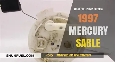 Finding the Right Fuel Pump for a 1997 Mercury Sable