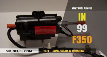 Discover the Fuel Pump in Your 1999 Ford F-350