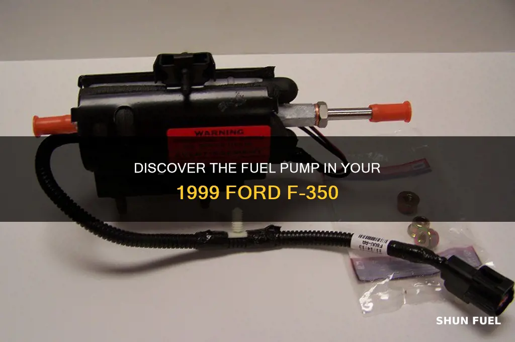 what fuel pump is in 99 f350