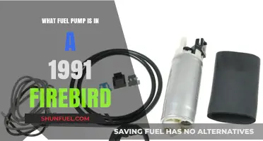 1991 Firebird Fuel Pump: Identifying the Correct Type and Model