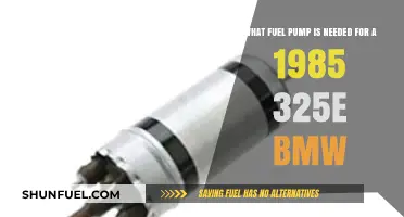 Choosing the Right Fuel Pump for Your 1985 BMW 325e