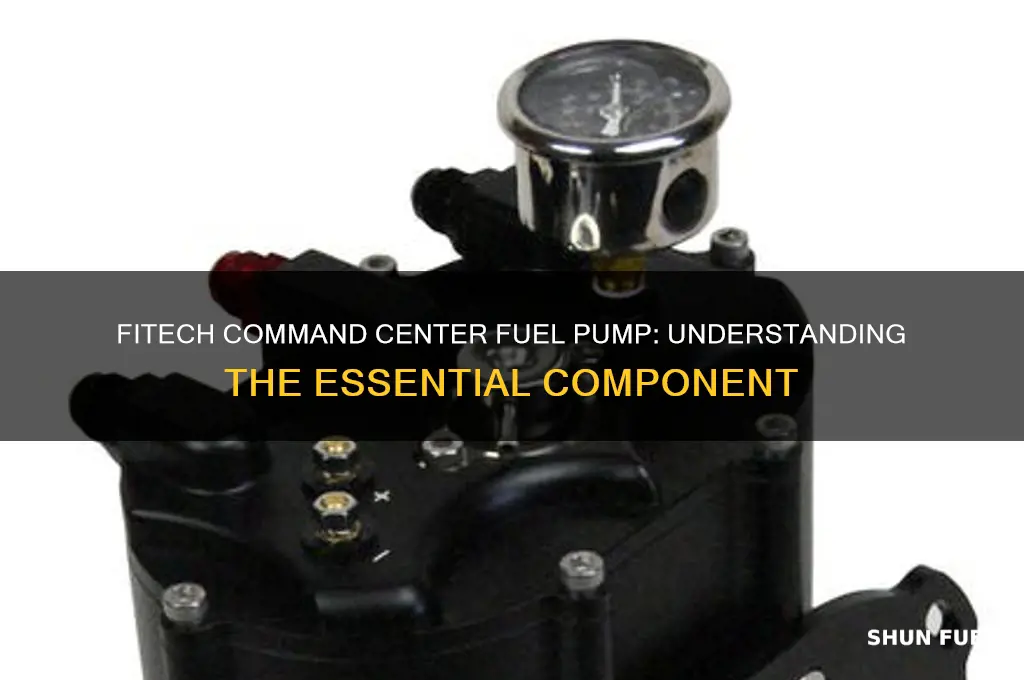 what fuel pump is used in fitech command center