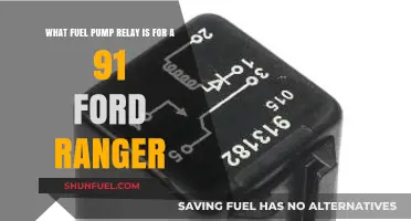 Finding the Right Fuel Pump Relay for a 1991 Ford Ranger