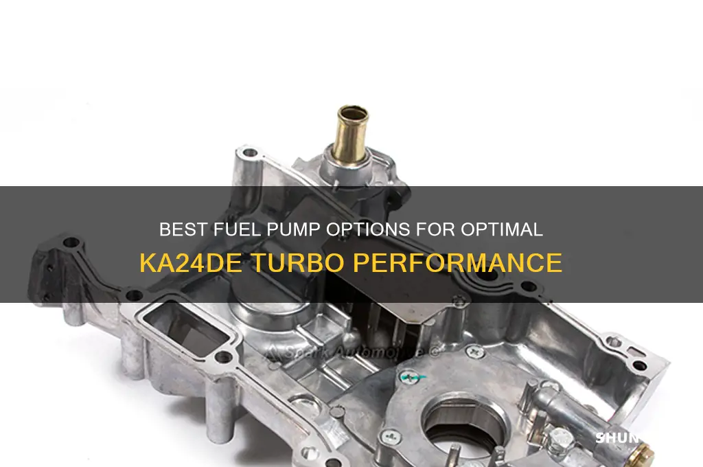 what fuel pump should i run on ka24det