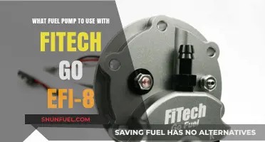 Best Fuel Pump Options for FiTech Go EFI-8 Systems