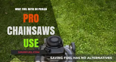 Optimal Fuel Mix for Poulan Pro Chainsaws: Gas-to-Oil Ratio Guide