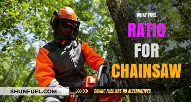 Optimal Chainsaw Fuel Ratio: Mixing Gas and Oil for Peak Performance