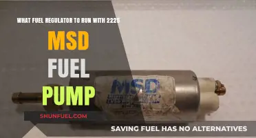 Best Fuel Regulator for 2225 MSD Fuel Pump Performance Upgrade