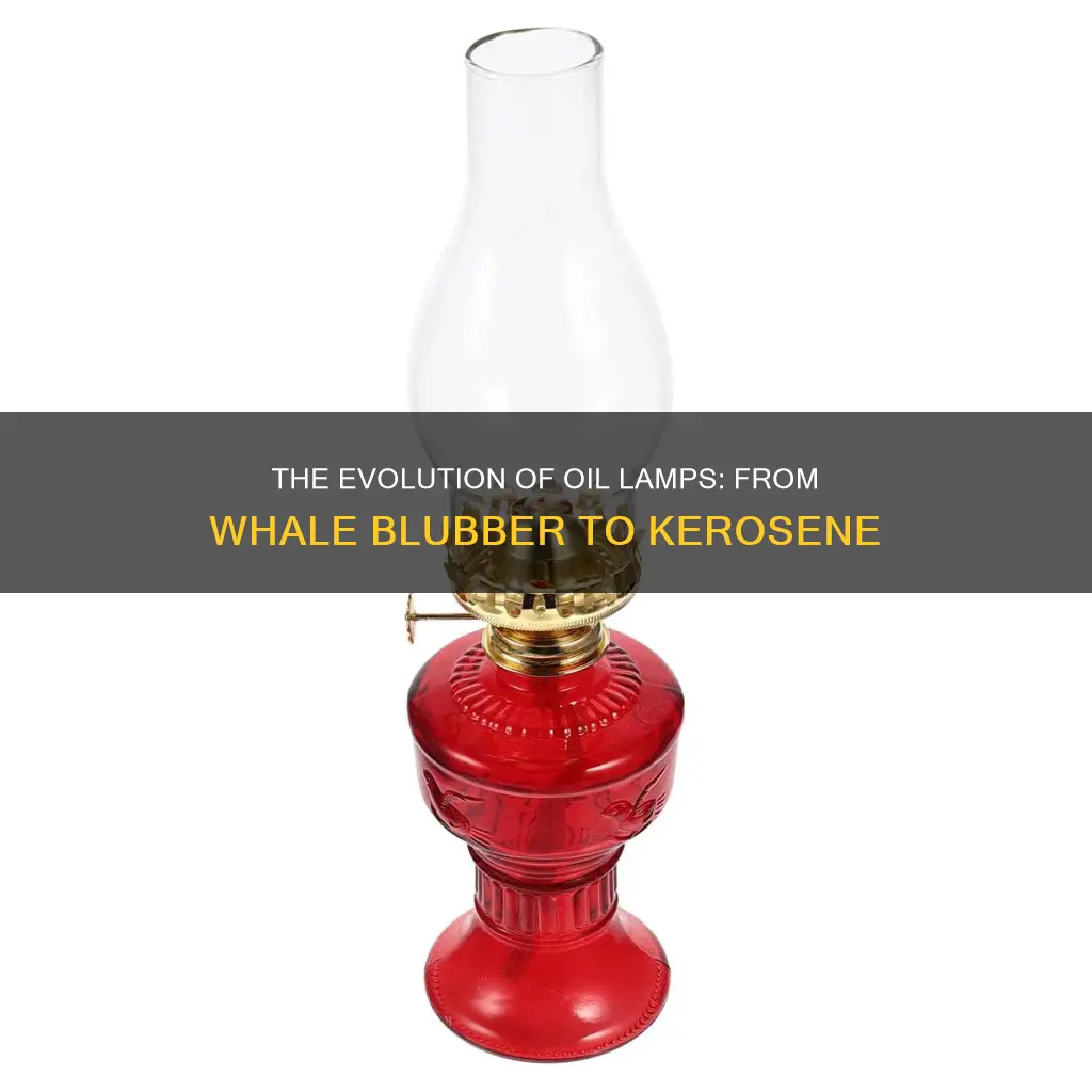 what fuel replaced whale blubber for oil lamps