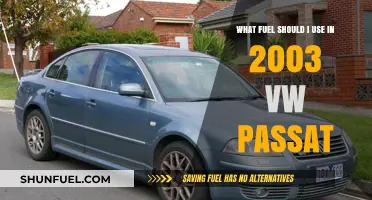 Best Fuel Options for Your 2003 VW Passat: A Comprehensive Guide