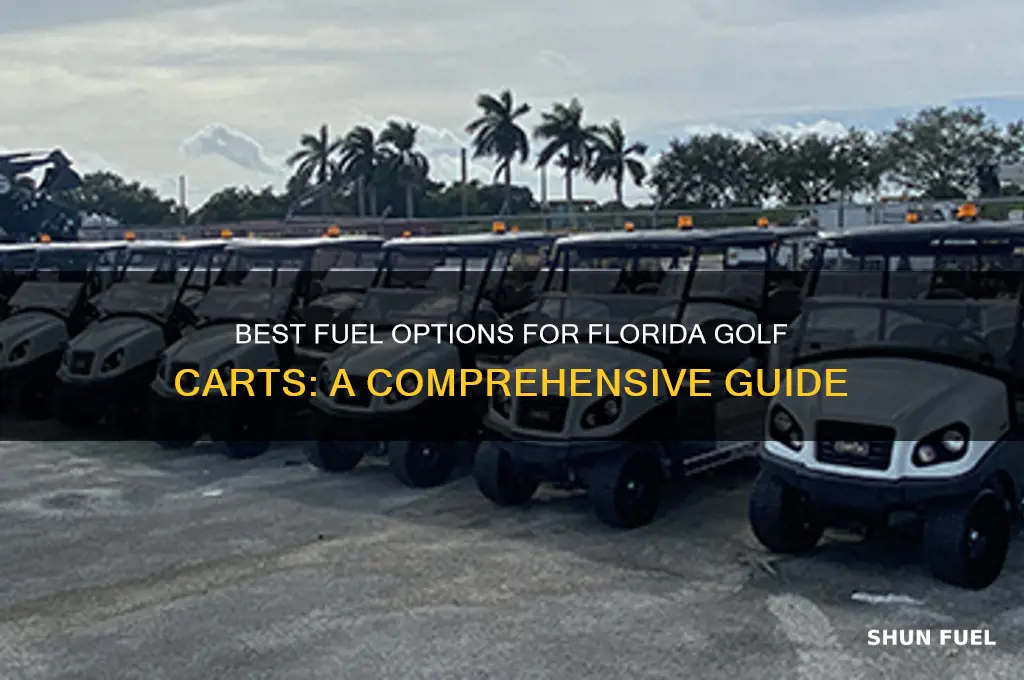 what fuel should i use in florida golf cart