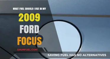 Choosing the Right Fuel for Your 2009 Ford Focus: A Guide