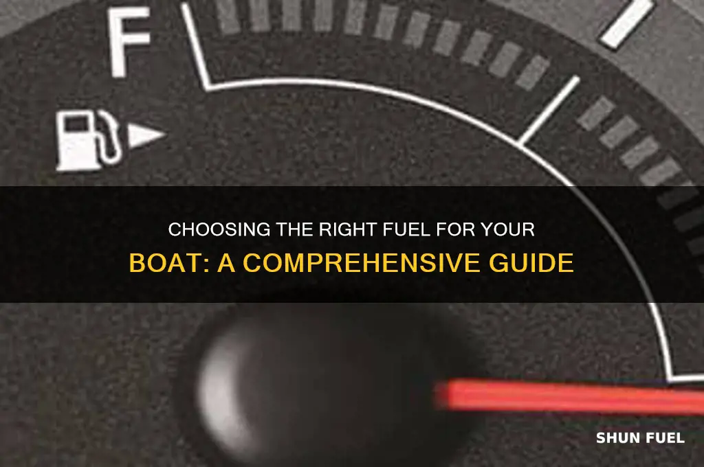 what fuel should i use in my boat