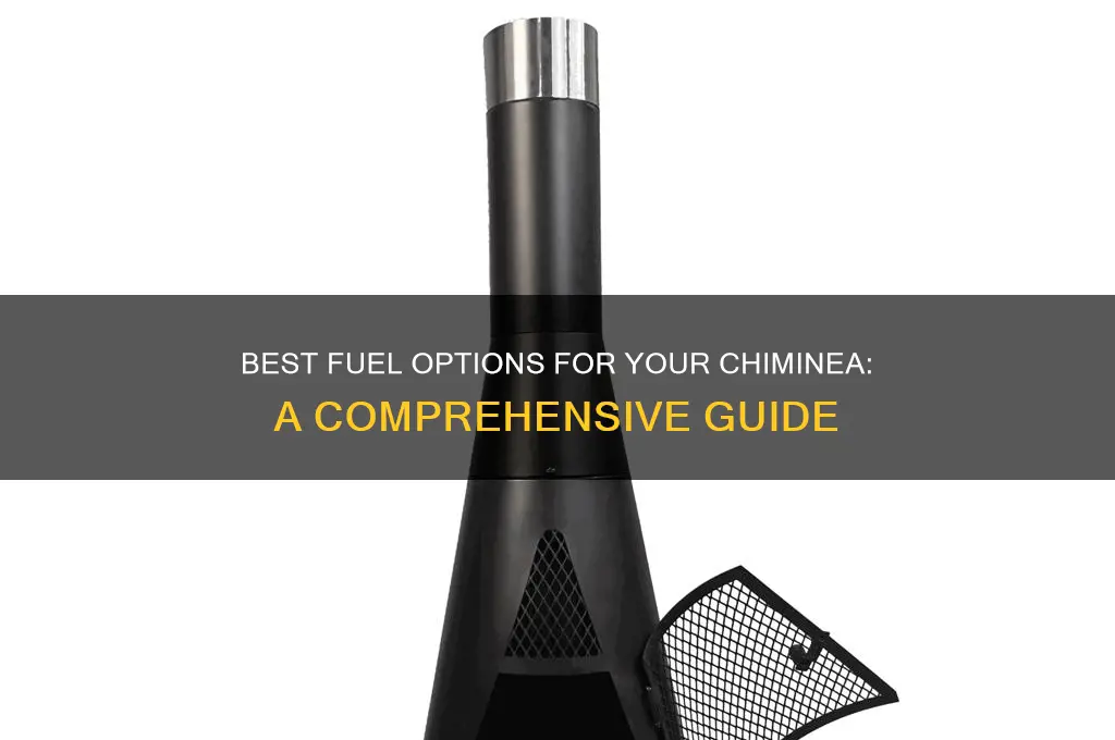 what fuel should i use in my chiminea