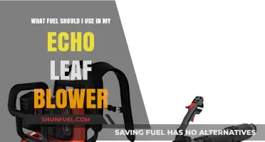 Best Fuel for Echo Leaf Blower: Gas, Oil Mix, or Alternative Options?