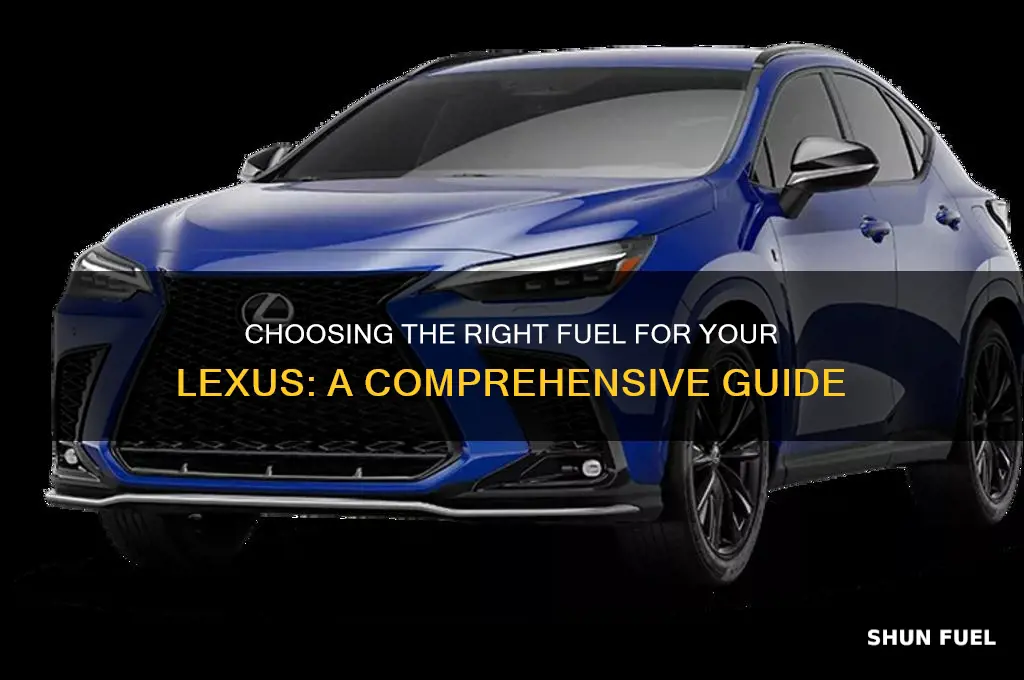 what fuel should i use on a lexus