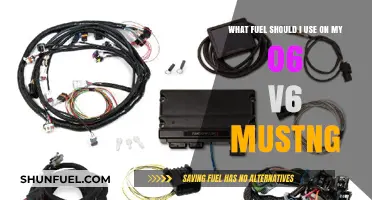 Choosing the Right Fuel for Your 2006 V6 Mustang: A Guide