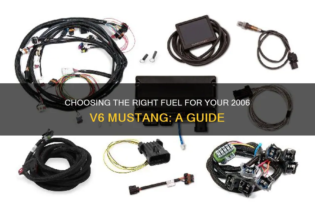 what fuel should i use on my 06 v6 mustng