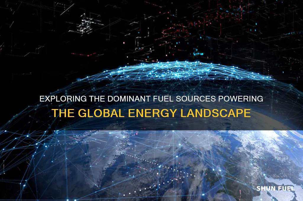 what fuel sources are most widely used