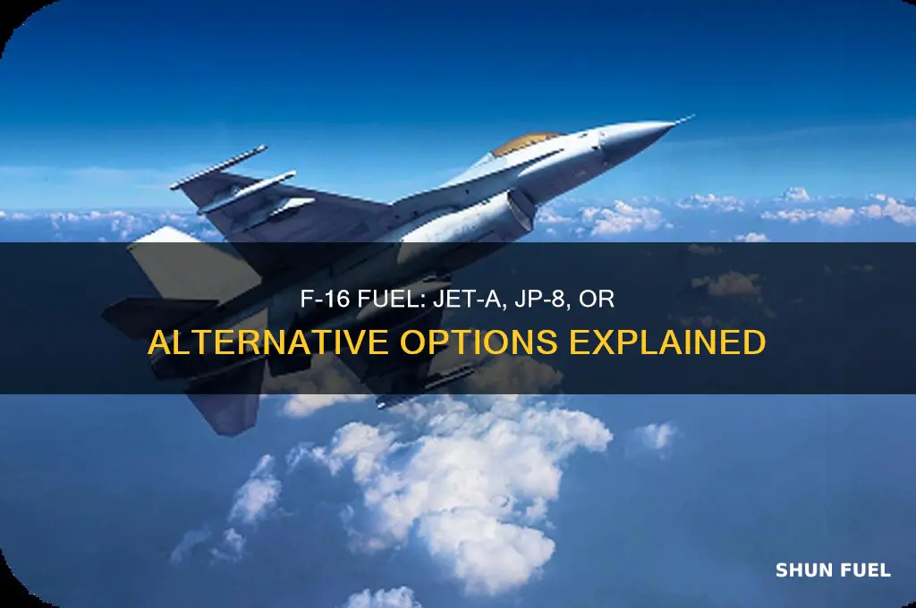 what fuel to f-16