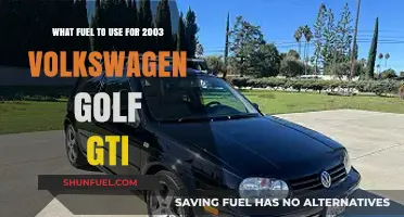 Best Fuel Options for Your 2003 Volkswagen Golf GTI Performance