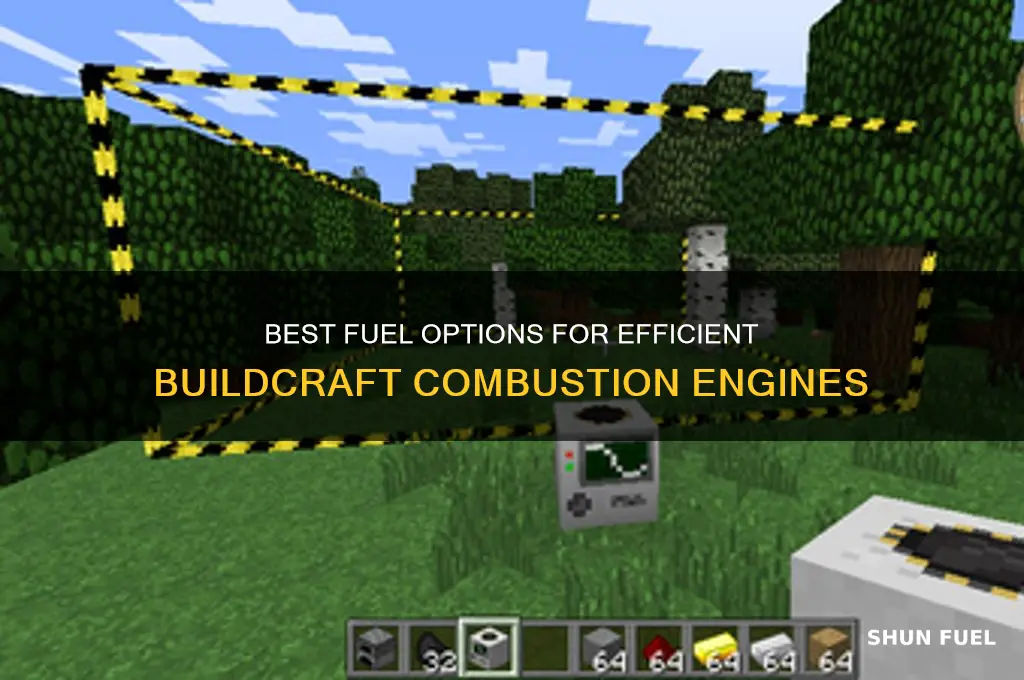 what fuel to use for buildcraft combustion