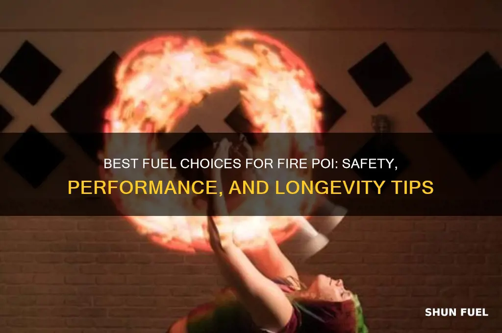 what fuel to use for fire poi
