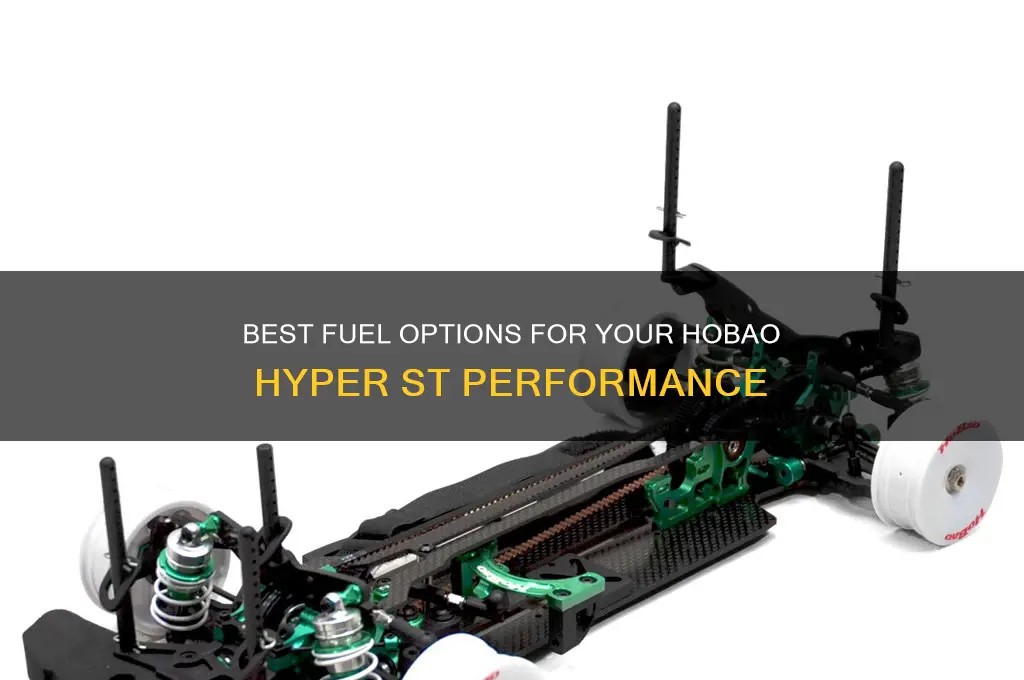 what fuel to use for hobao hyper st