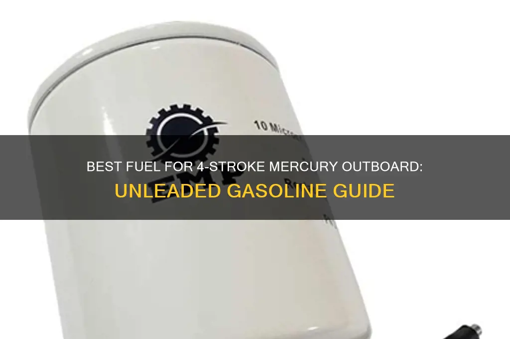 what fuel to use in 4 stroke mercury outboard