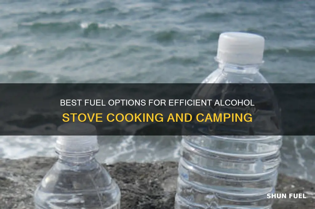 what fuel to use in a alcohol stove