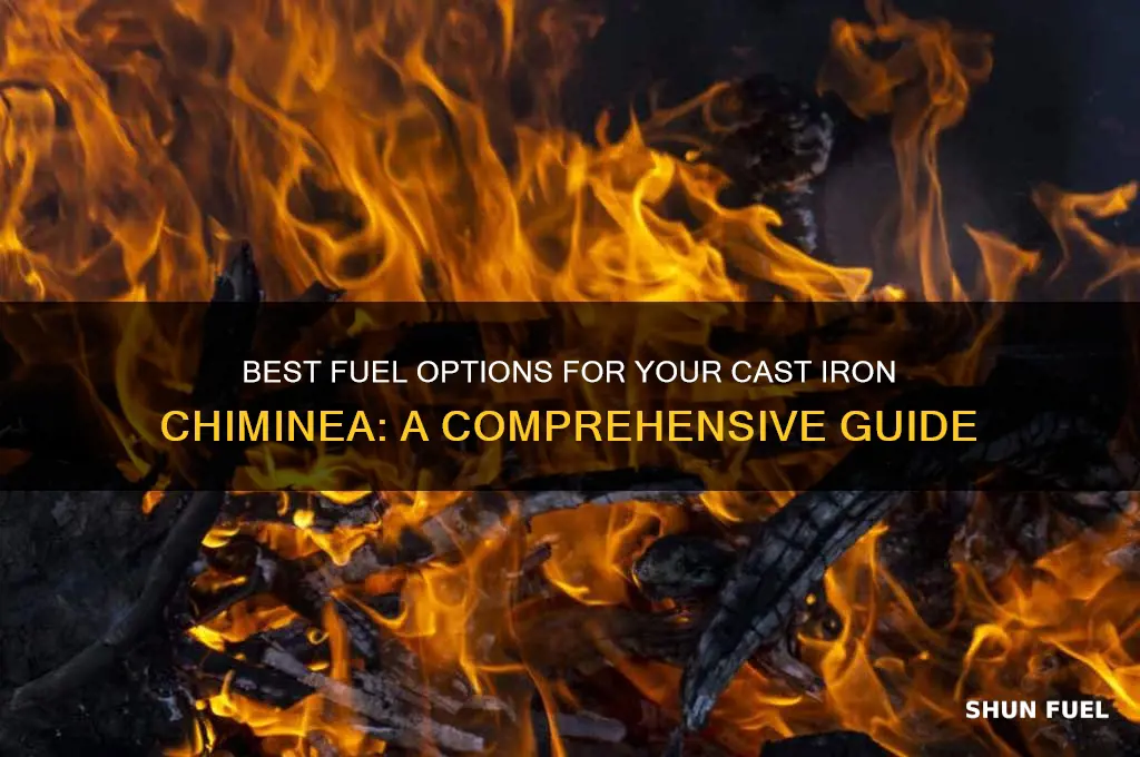 what fuel to use in a cast iron chiminea