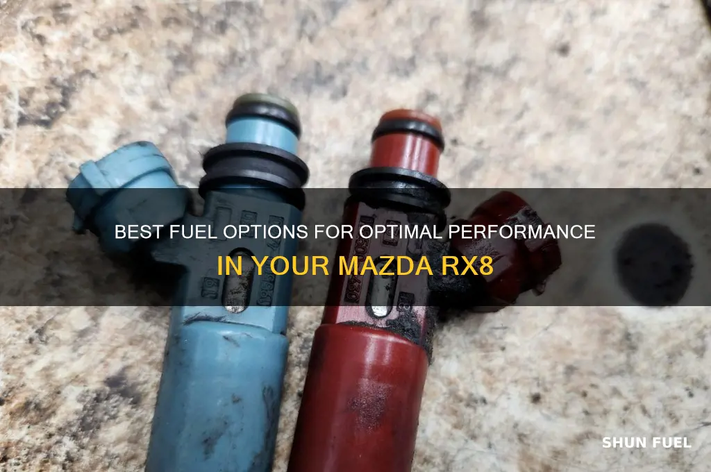 what fuel to use in a rx8