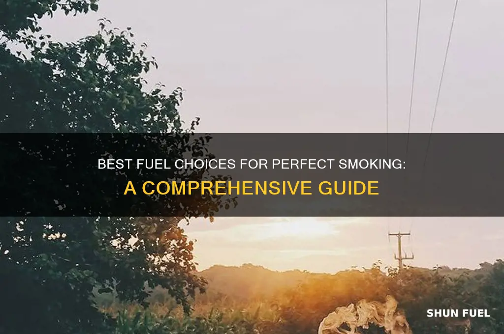 what fuel to use in a smoker