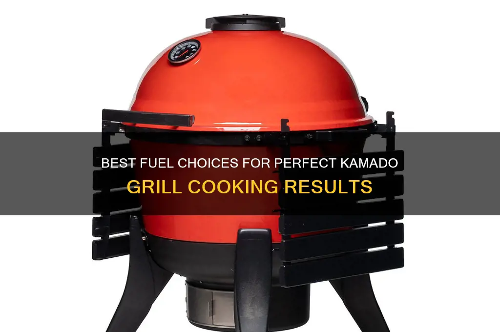 what fuel to use in kamado grill