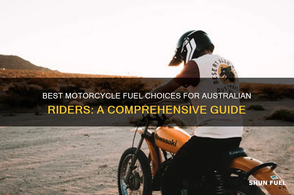 what fuel to use in motorcycle australia