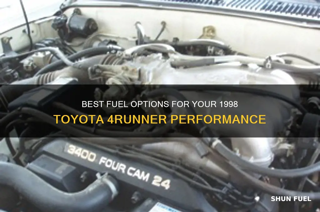 what fuel to use in my 98 4runeer