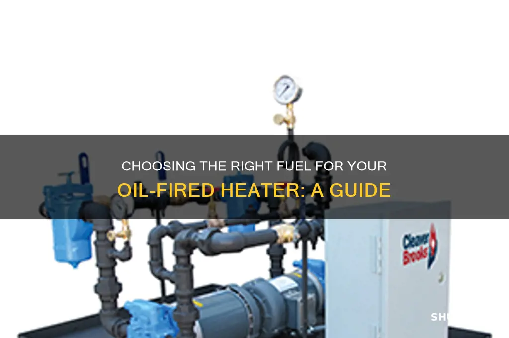 what fuel to use on oil fired heater