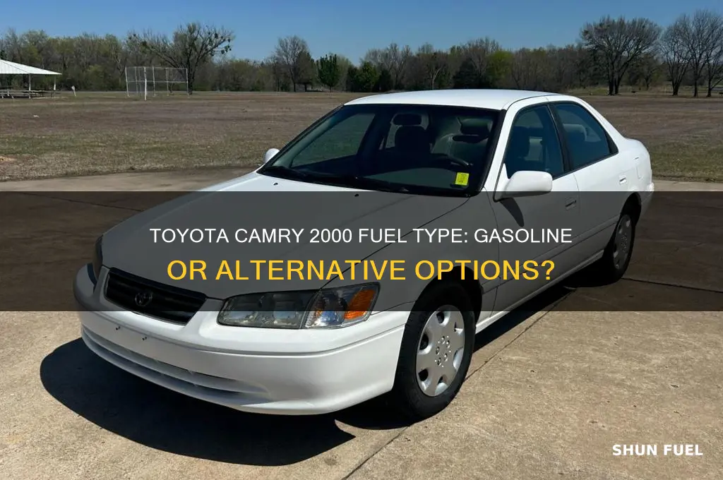 what fuel toyota camry 2000