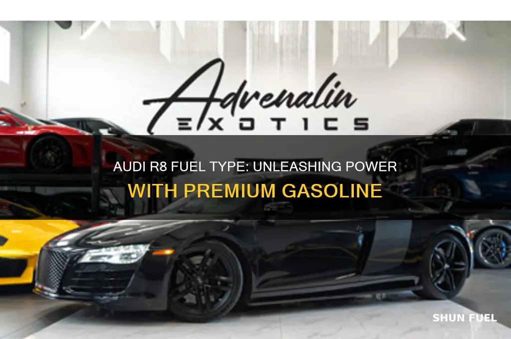 what fuel type does audi r8 use