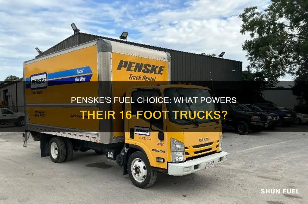 what fuel type does penske use for 16 truck