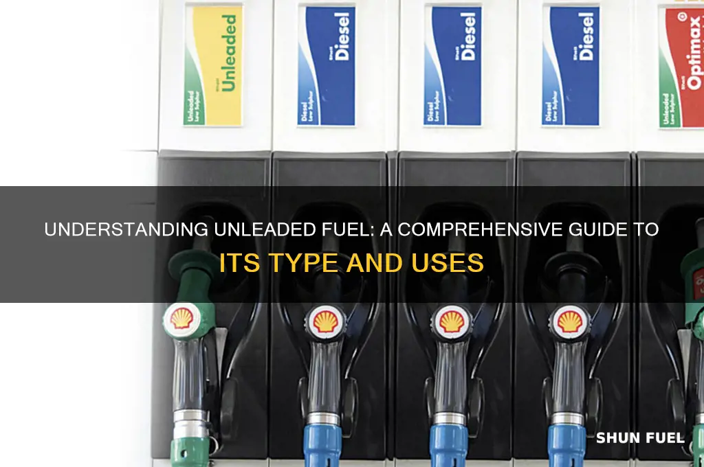 what fuel type is unleaded