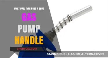 Blue Gas Pump Handle: Identifying the Fuel Type It Dispenses
